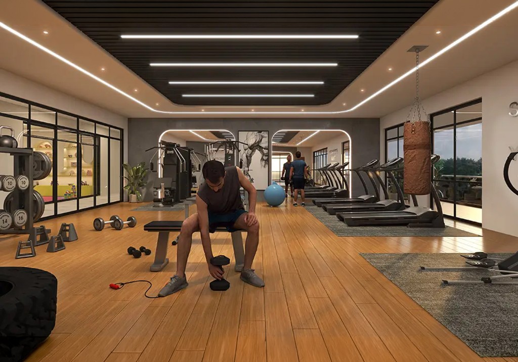 State-of-the-art gymnasium